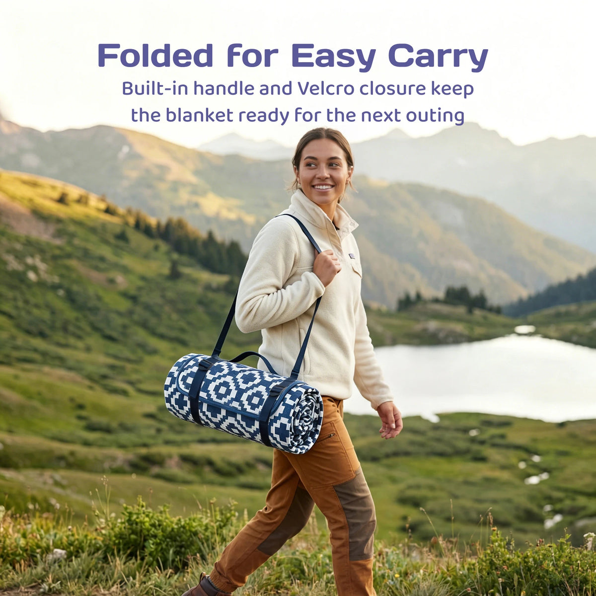 Foldable Waterproof Picnic Blanket