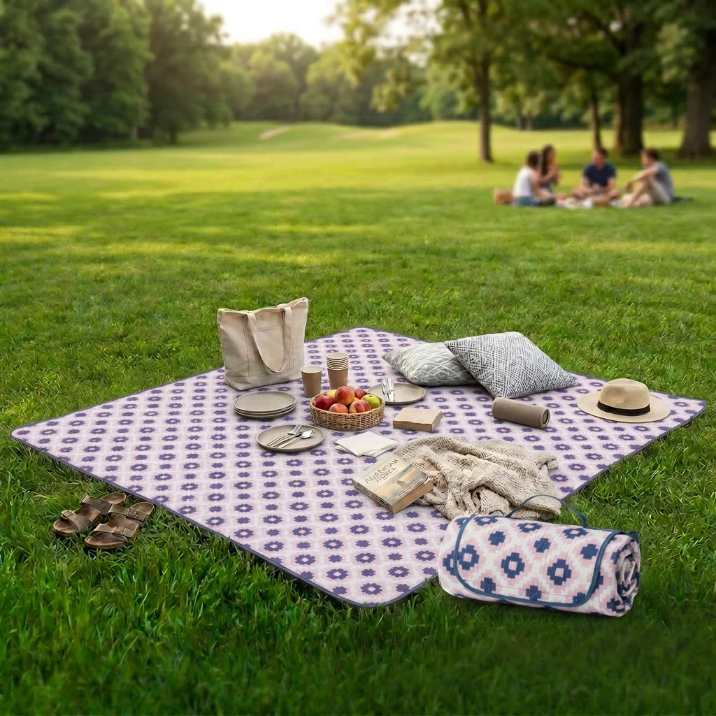 Foldable Waterproof Picnic Blanket