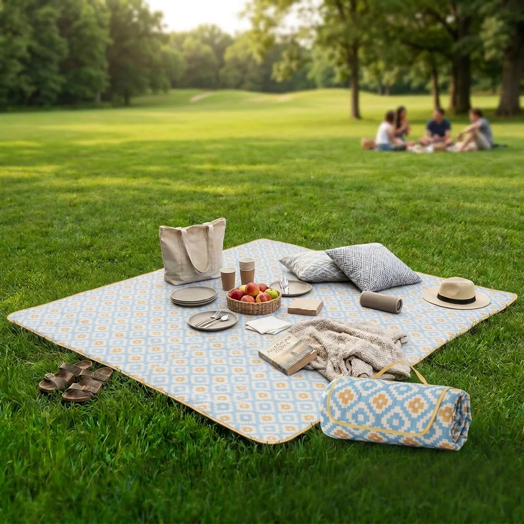 Foldable Waterproof Picnic Blanket