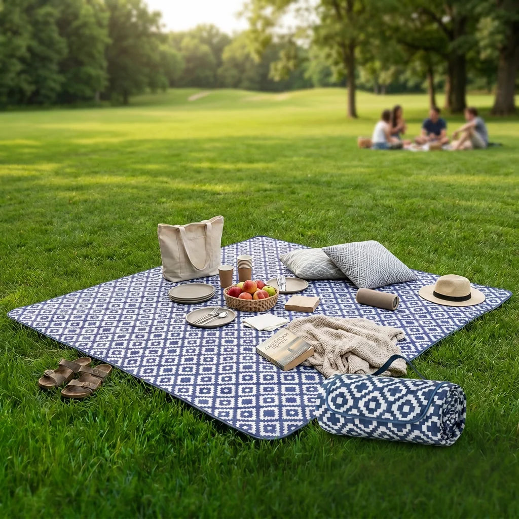 Foldable Waterproof Picnic Blanket