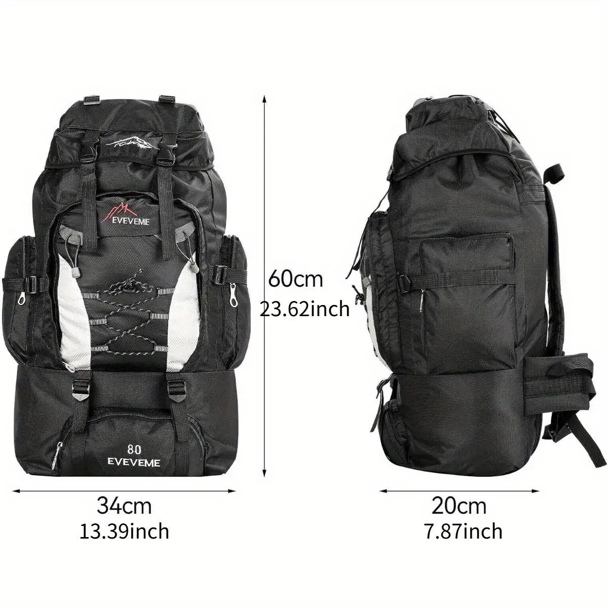 70L Lightweight Outdoor Backpack