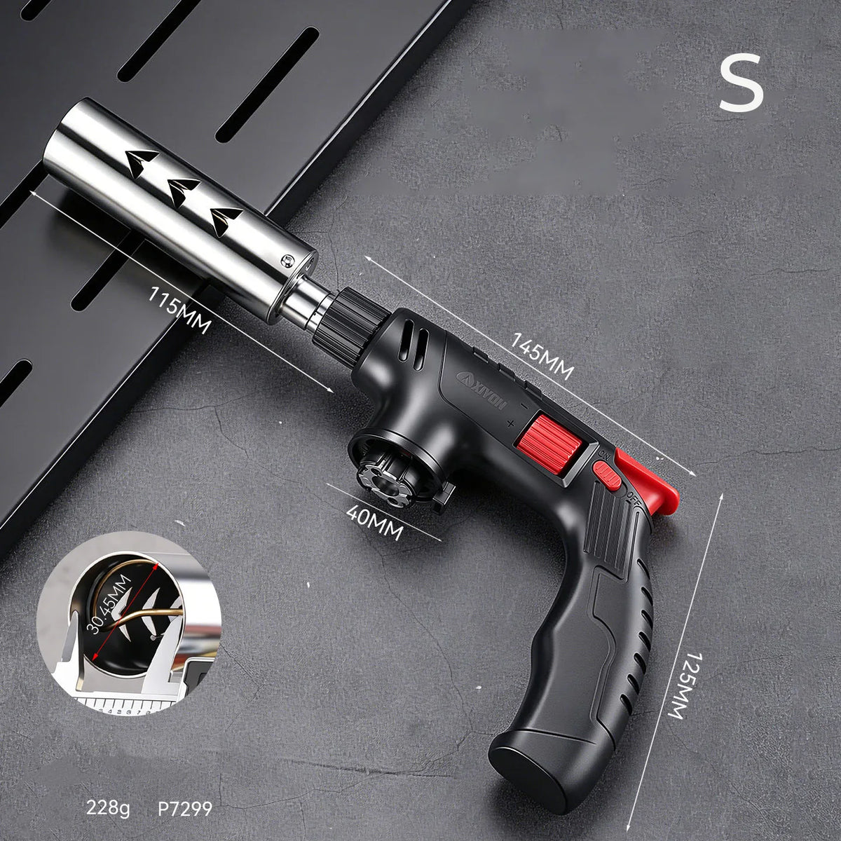 Long-Handle Outdoor Butane Torch