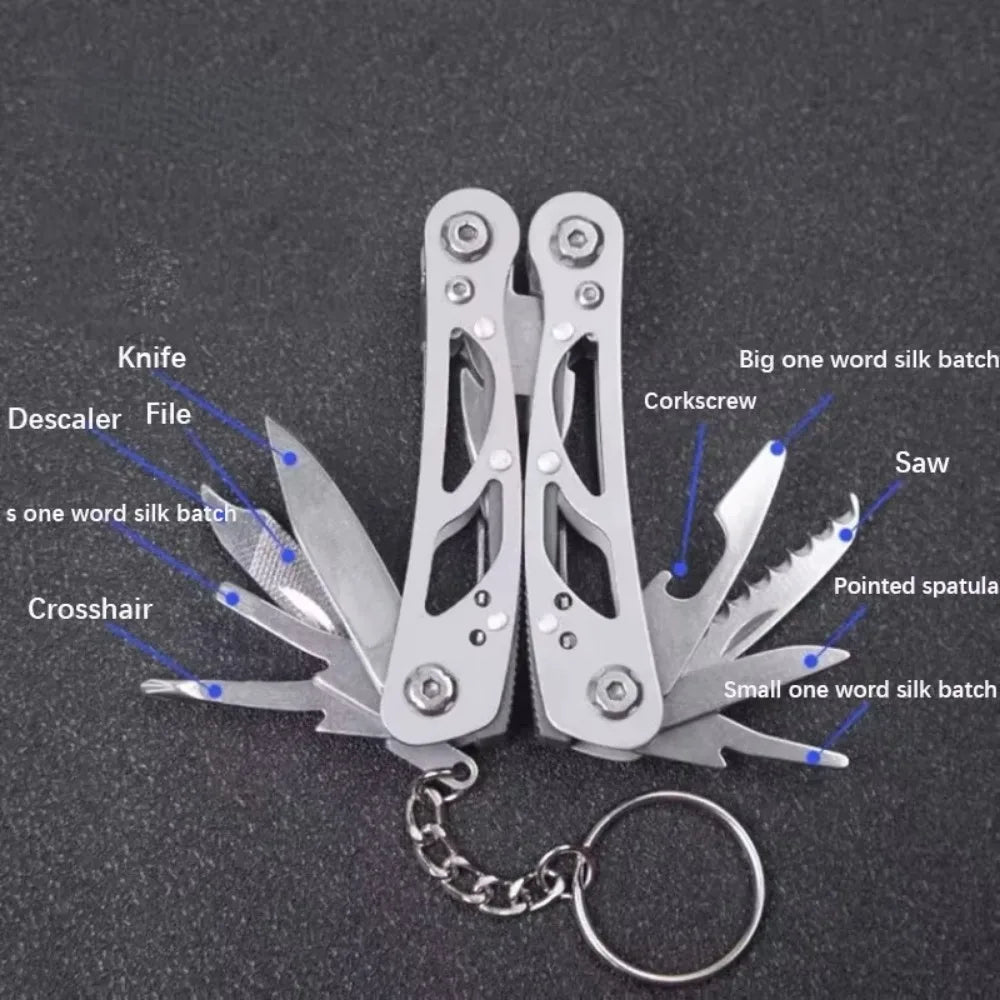 Stainless Steel Folding Multi-Tool