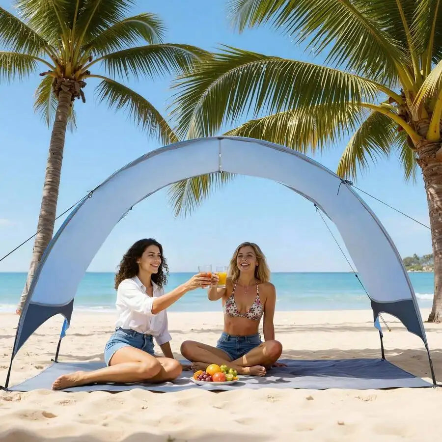 6-Person UPF 50+ Beach Tent
