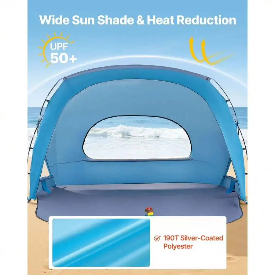 6-Person UPF 50+ Beach Tent