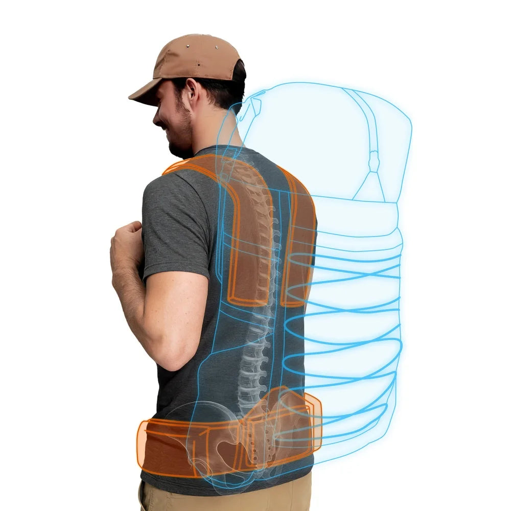 50–70L Internal Frame Hiking Backpack