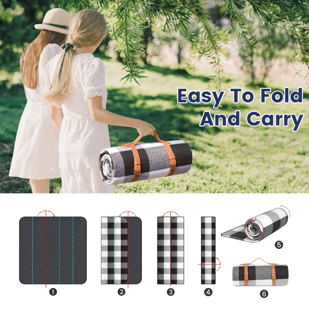 Extra-Large Waterproof Picnic Blanket