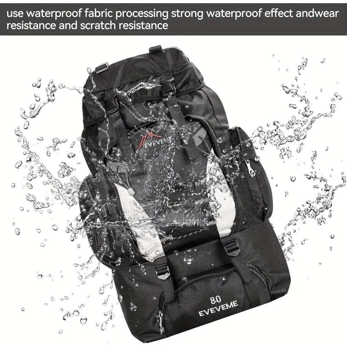 70L Lightweight Outdoor Backpack