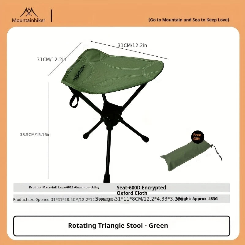 Ultralight Rotating Camping Stool