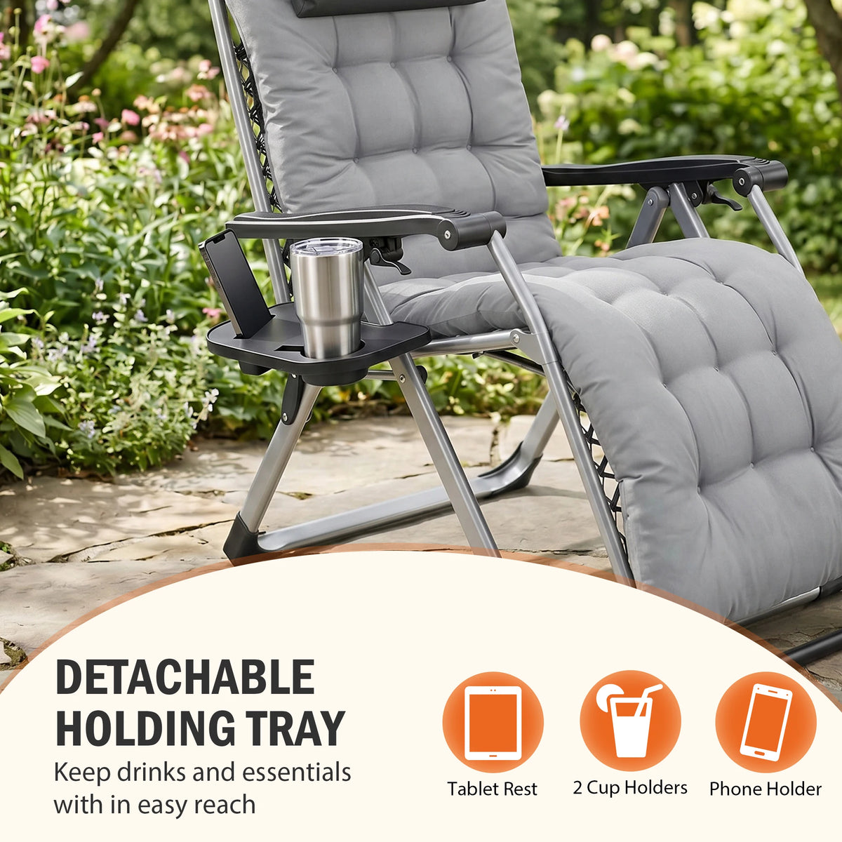 Zero Gravity Camping Recliner Chair
