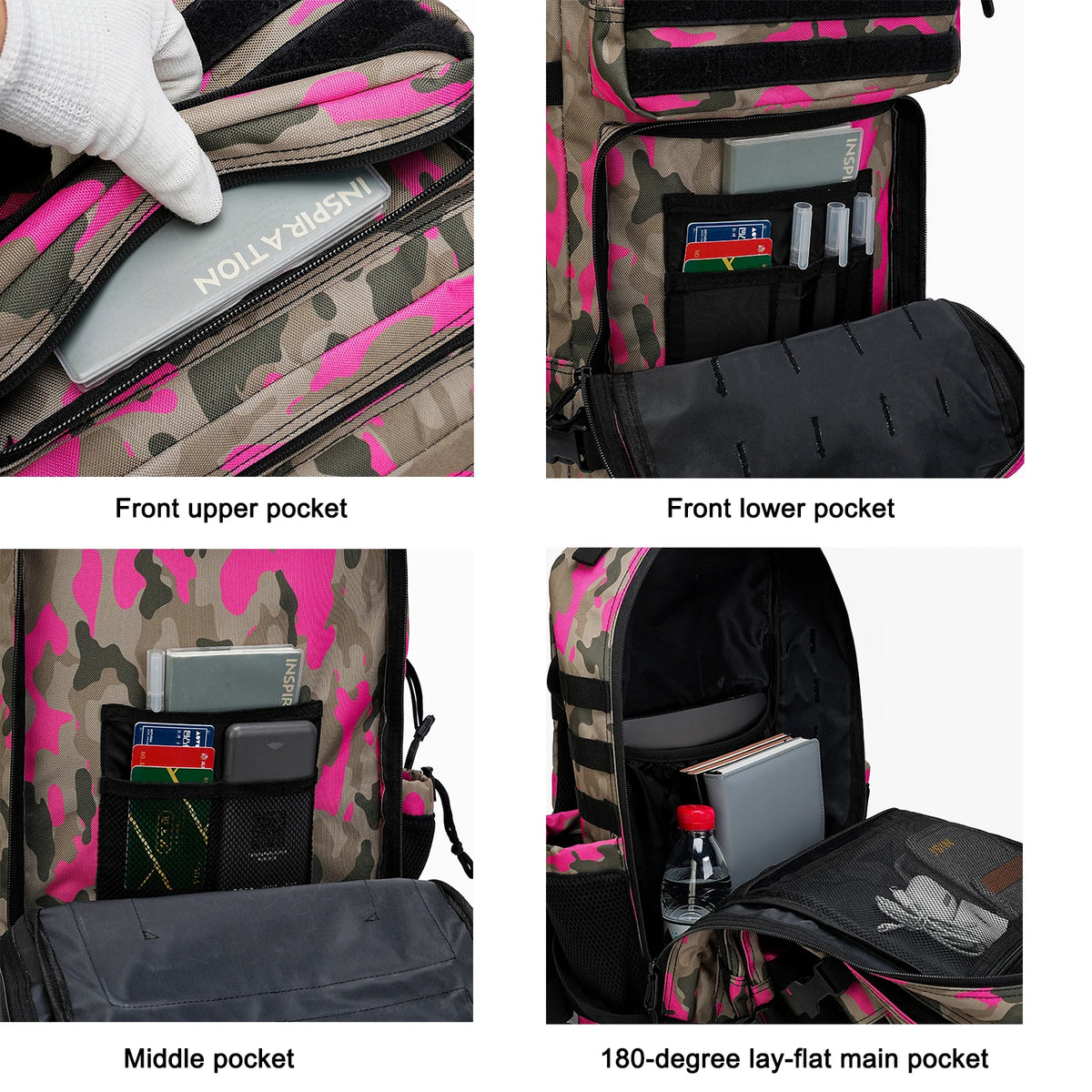 45L Waterproof Tactical Backpack