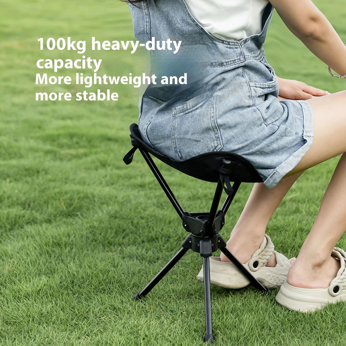 Ultralight Rotating Camping Stool
