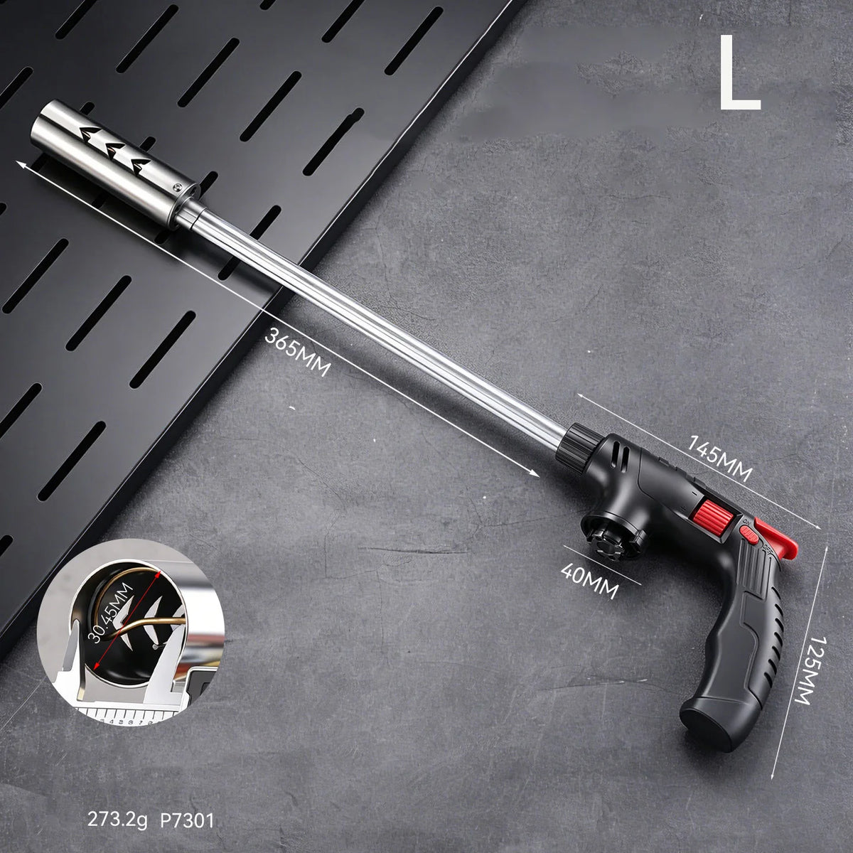 Long-Handle Outdoor Butane Torch
