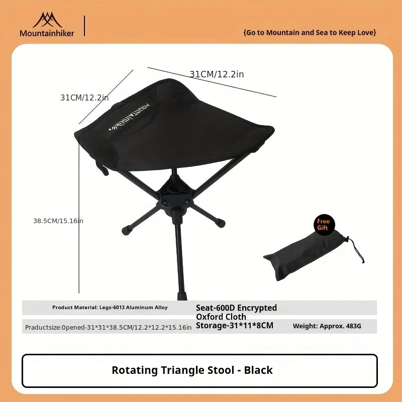 Ultralight Rotating Camping Stool