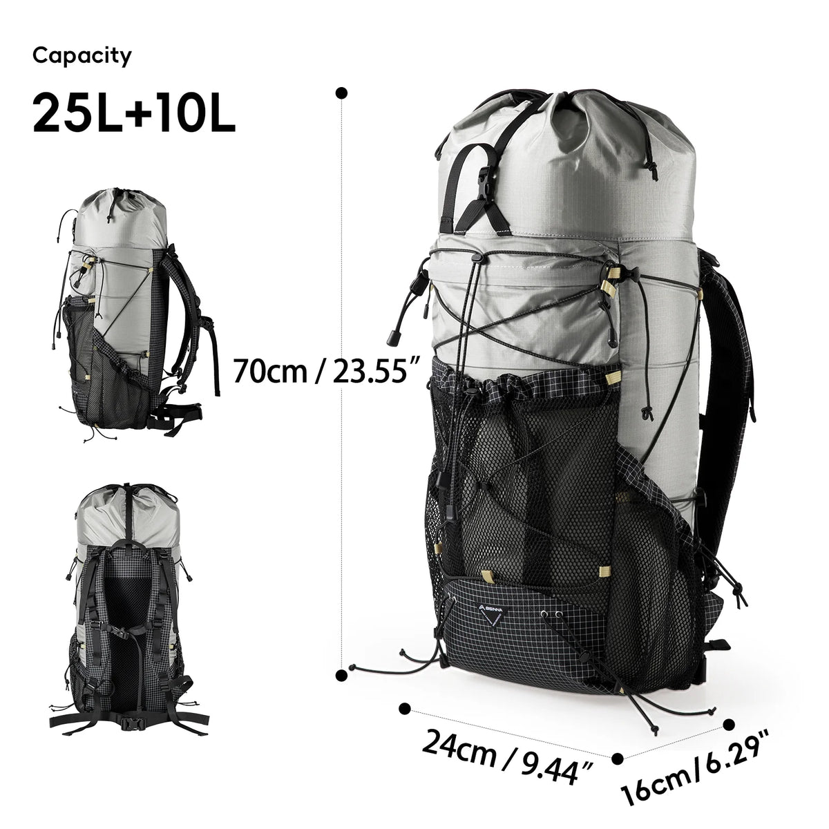 35L Ultralight Hiking Backpack