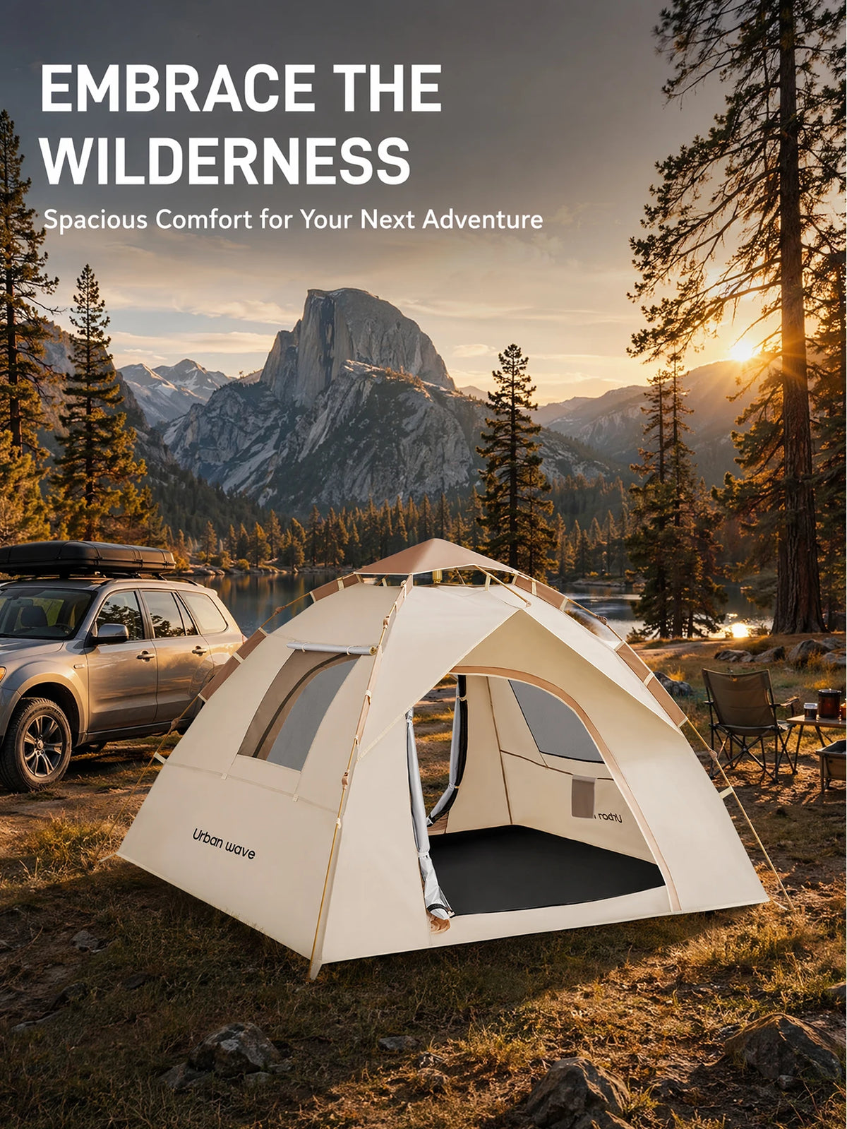 Automatic Waterproof Camping Tent