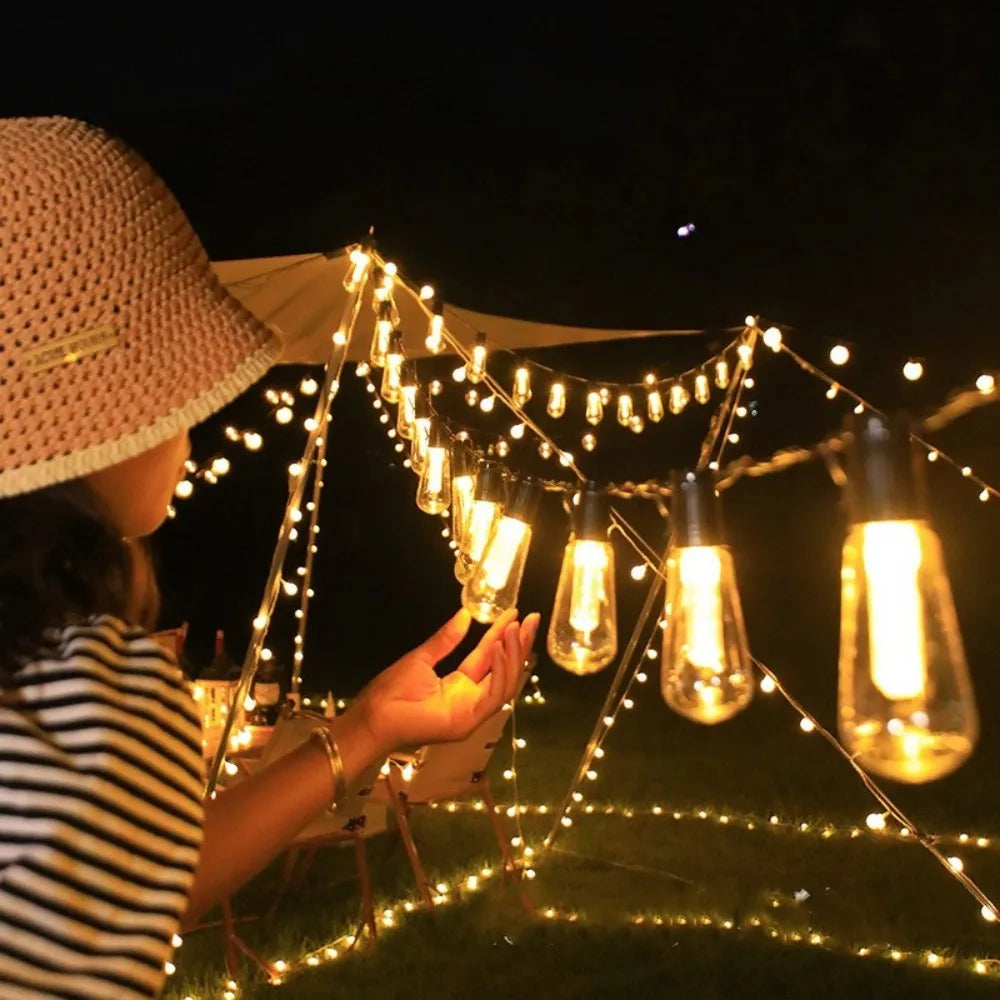 Waterproof Solar LED String Lights