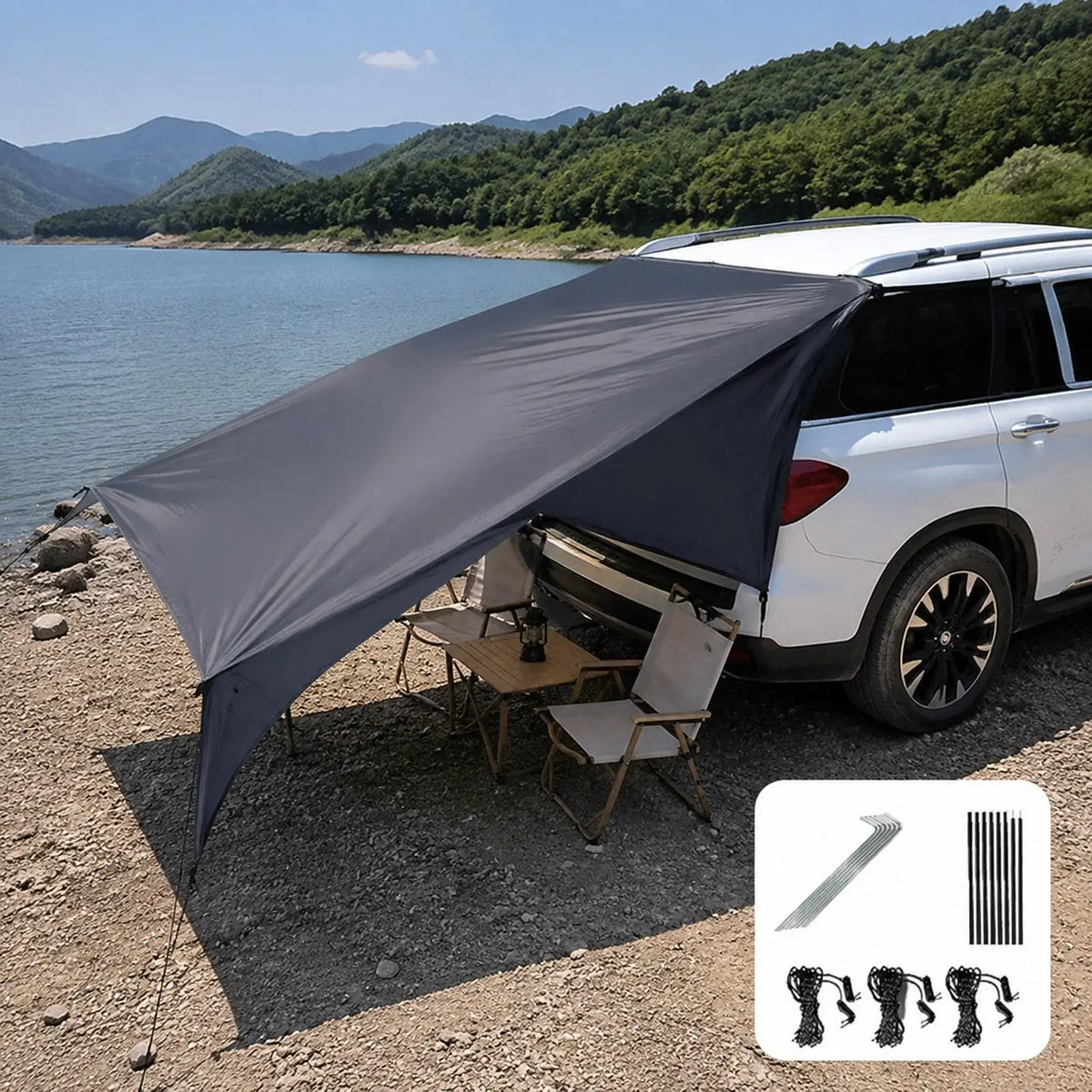 Vehicle Side Awning Camping Canopy