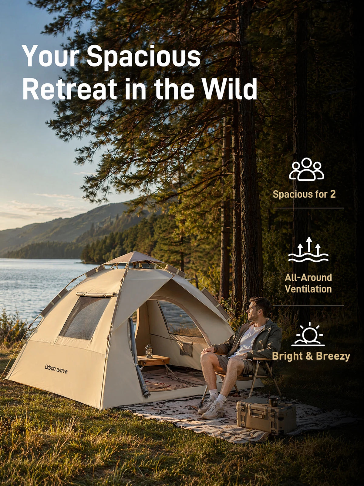 Automatic Waterproof Camping Tent