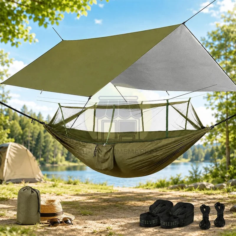 2-in-1 Camping Hammock Tent