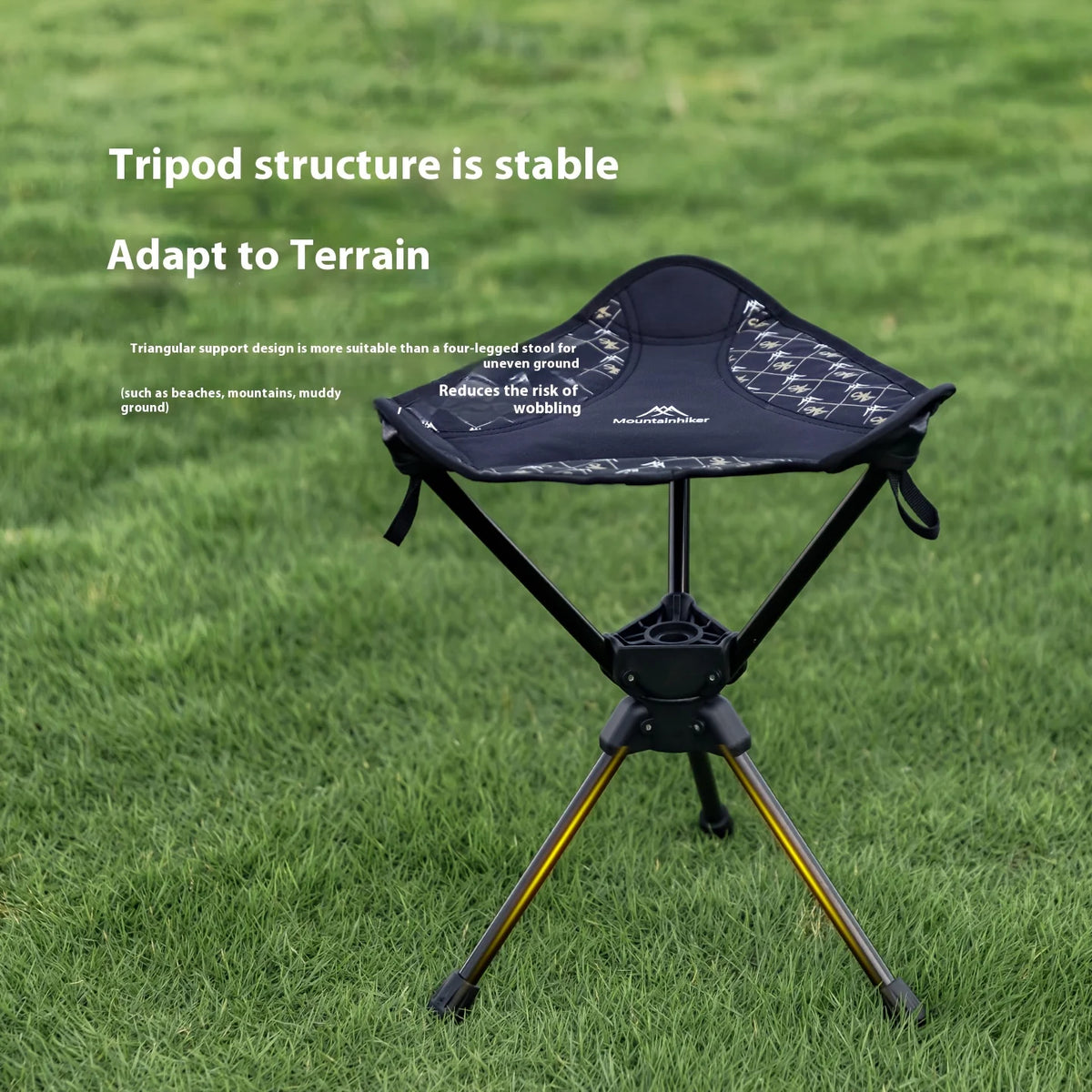 Ultralight Rotating Camping Stool