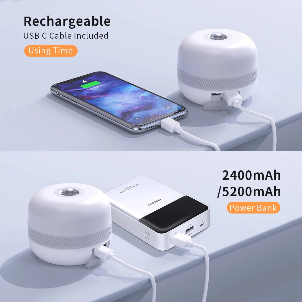 230-Hour Rechargeable Camping Lantern