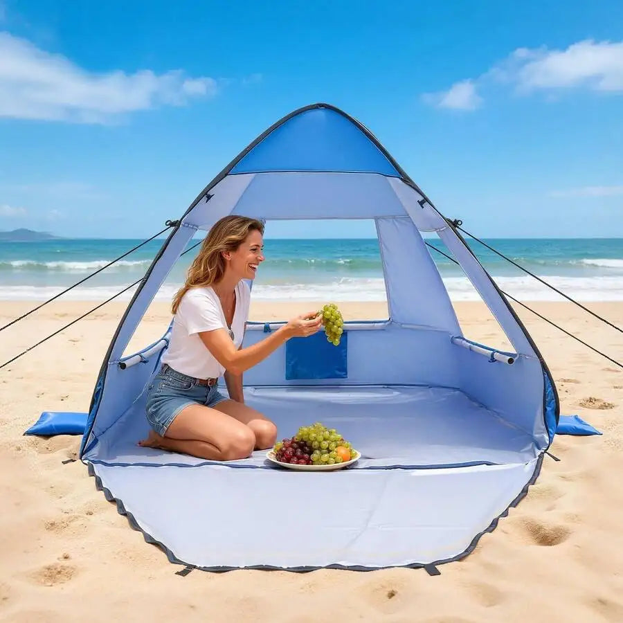 6-Person UPF 50+ Beach Tent
