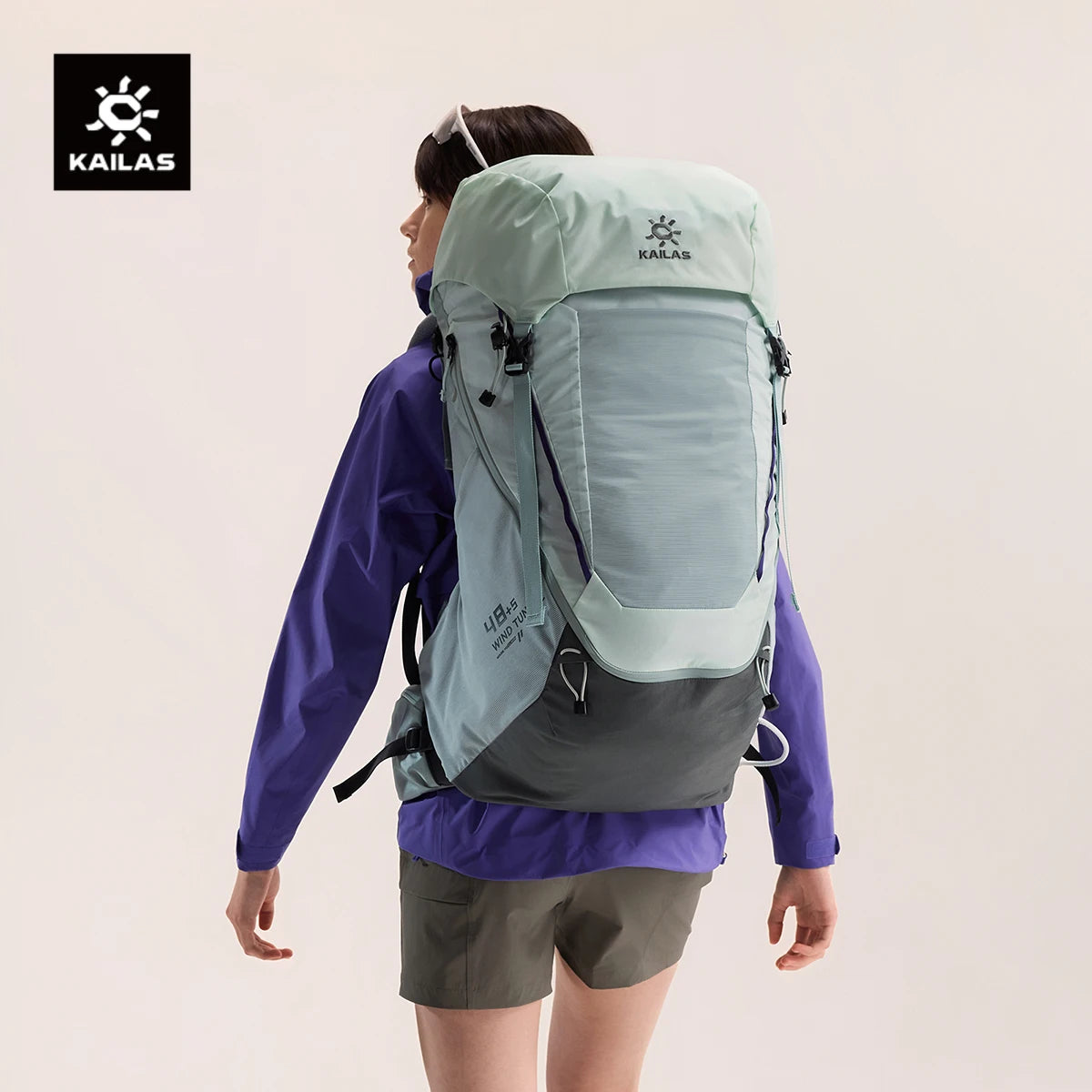 48+5L Lightweight Hiking Backpack
