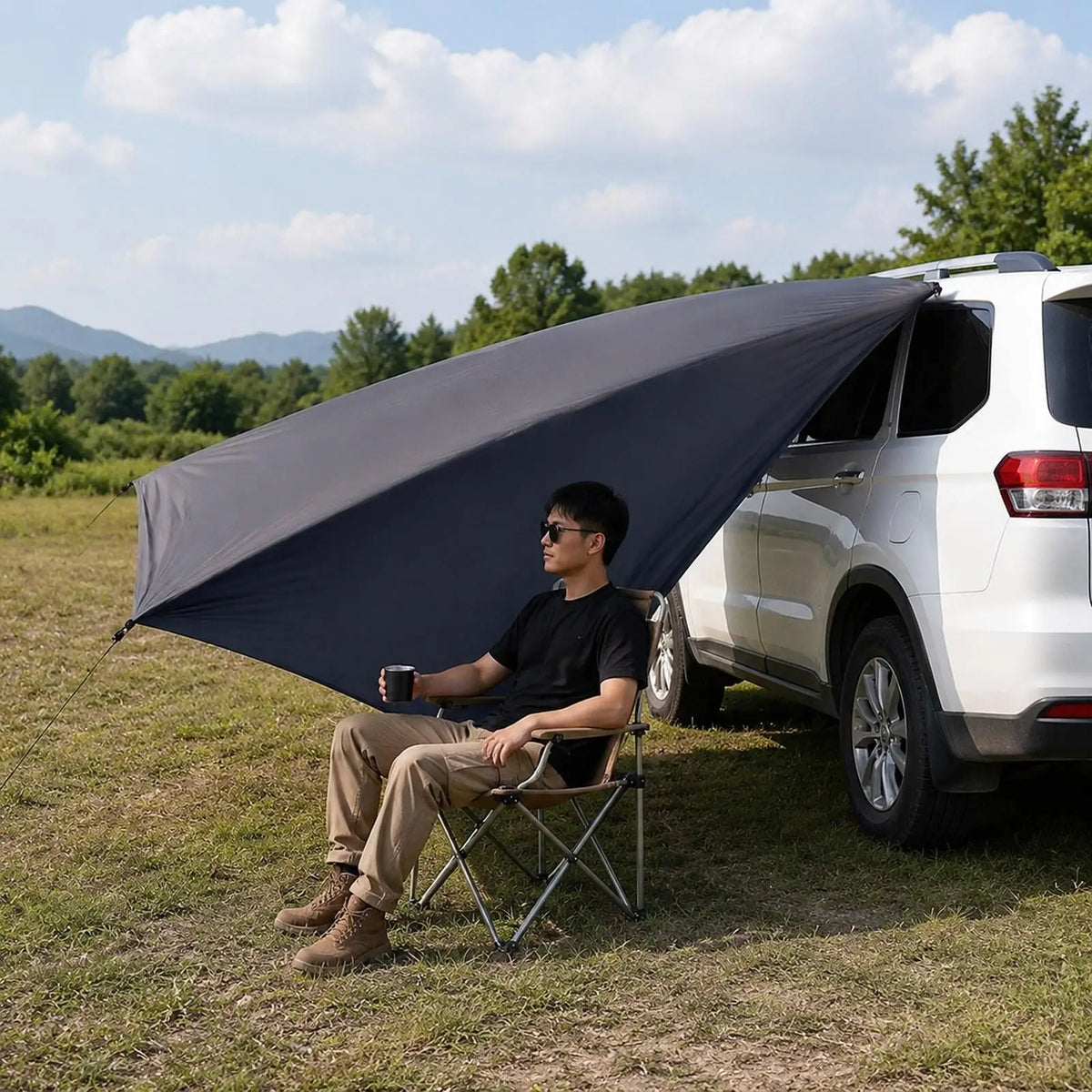 Vehicle Side Awning Camping Canopy