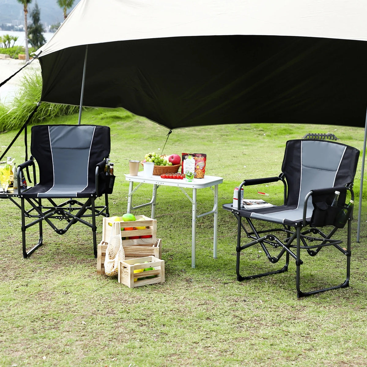 Heavy-Duty Folding Camping Chair