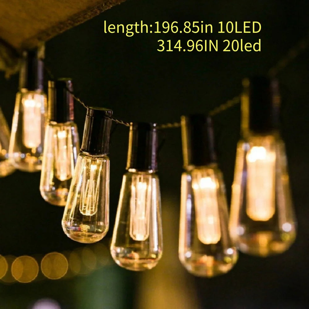 Waterproof Solar LED String Lights