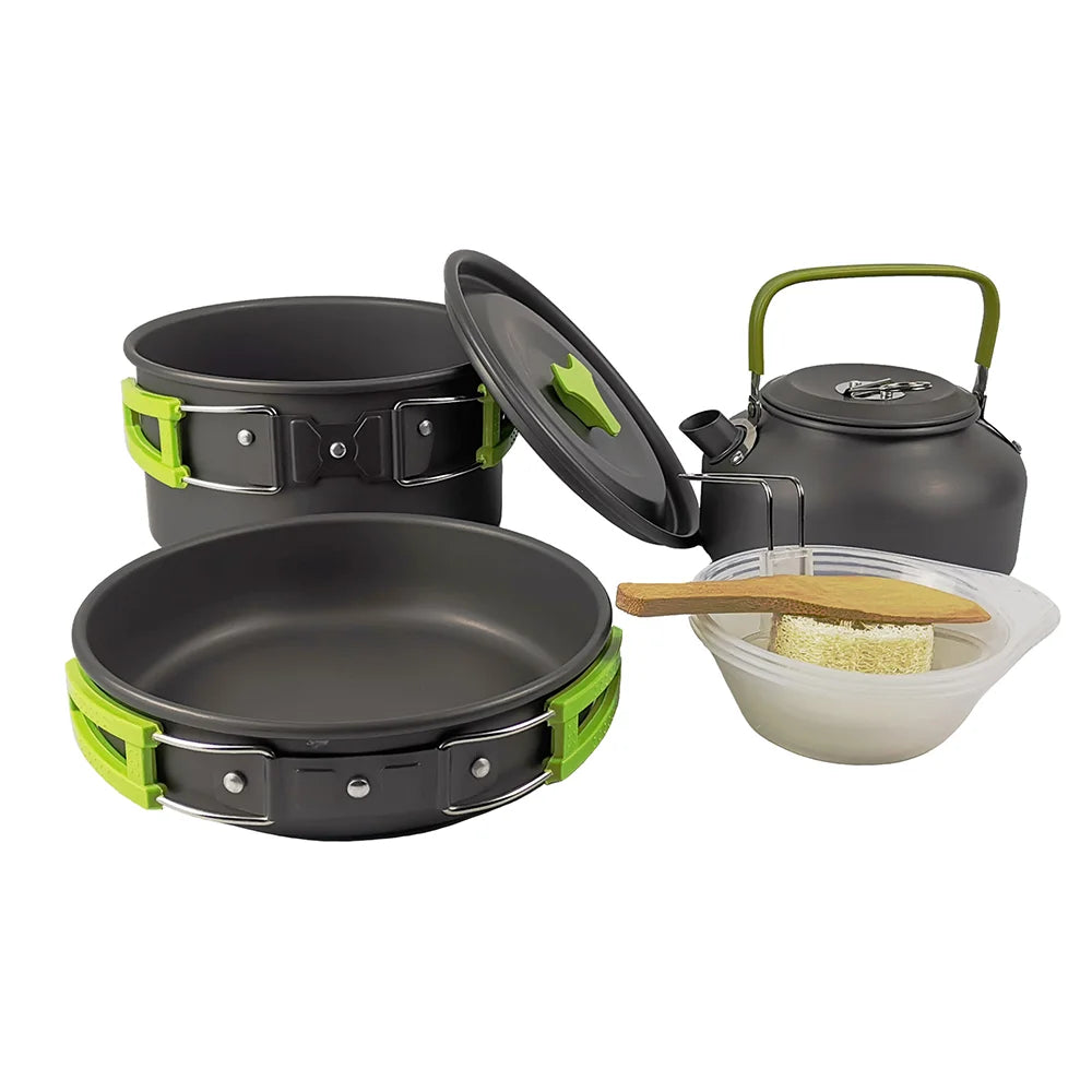 Aluminum Camping Cooking Set