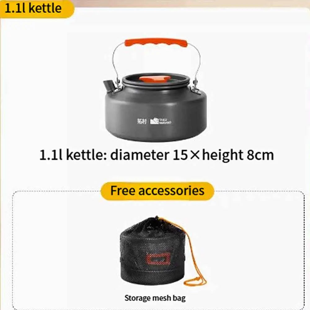 Ultralight Camping Cookware Set