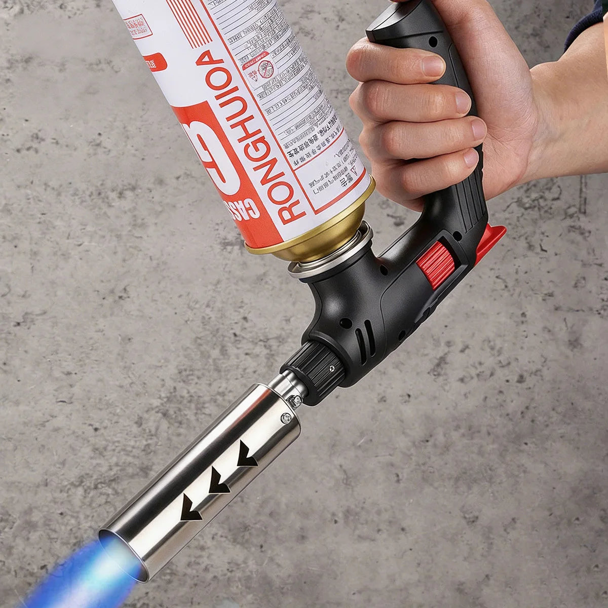 Long-Handle Outdoor Butane Torch