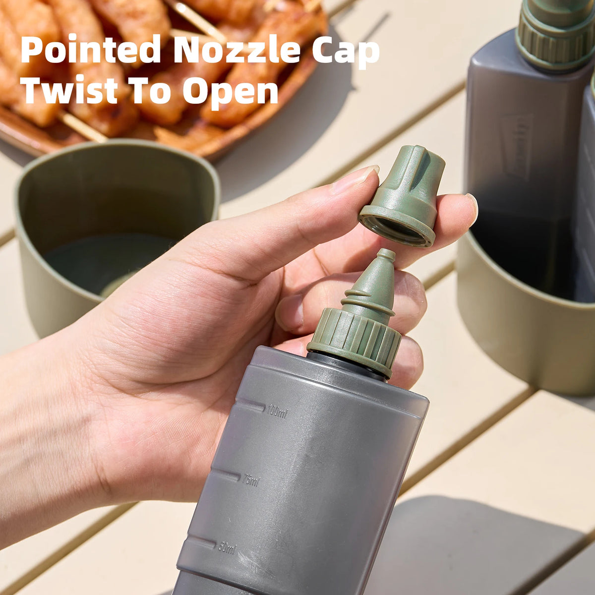 Portable Camping Sauce Dispenser