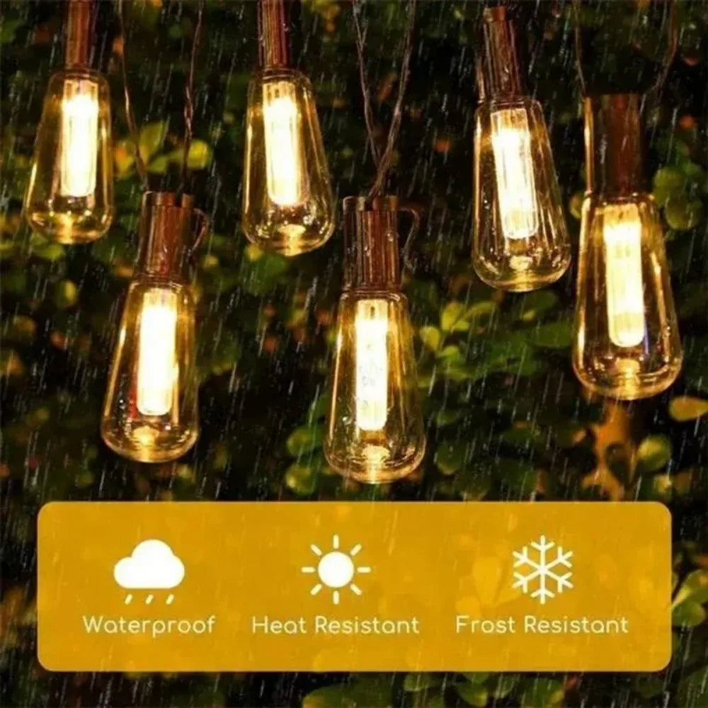 Waterproof Solar LED String Lights
