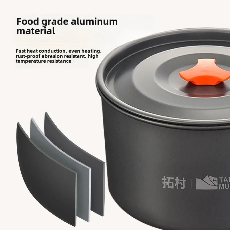 Ultralight Camping Cookware Set