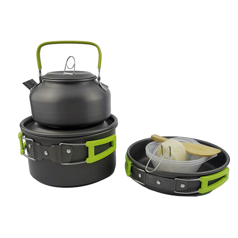 Aluminum Camping Cooking Set