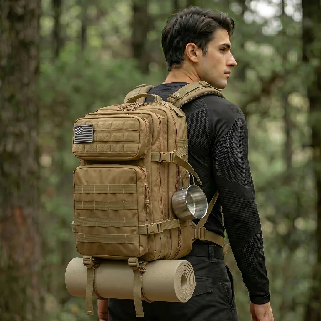 45L Tactical Travel Backpack