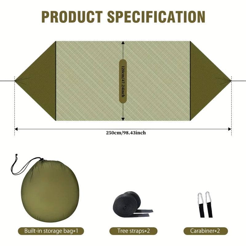 Ultralight Hammock with Mosquito Net