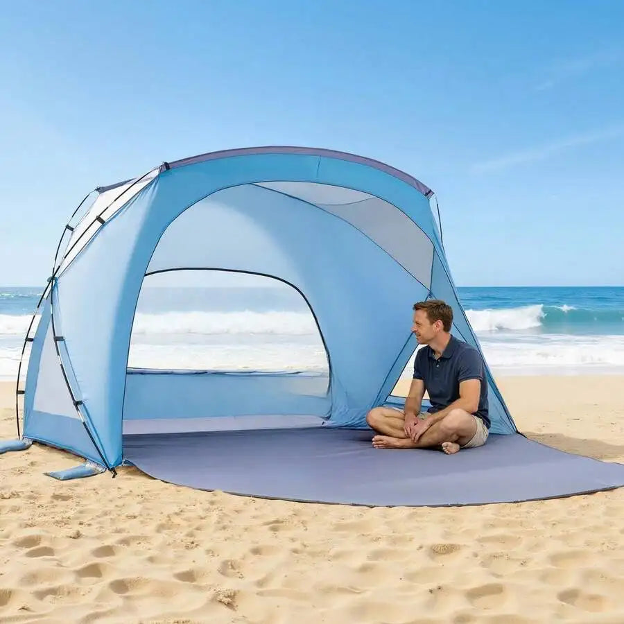 6-Person UPF 50+ Beach Tent