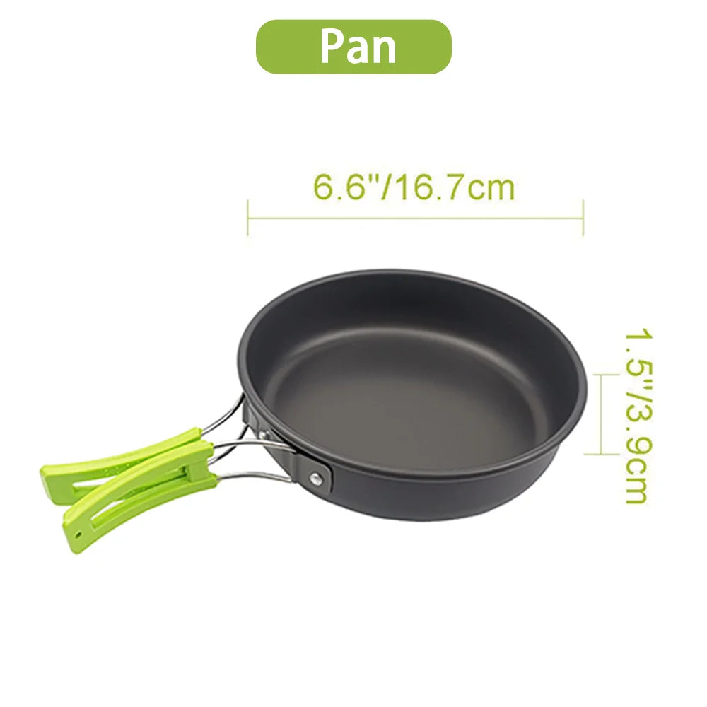 Aluminum Camping Cooking Set