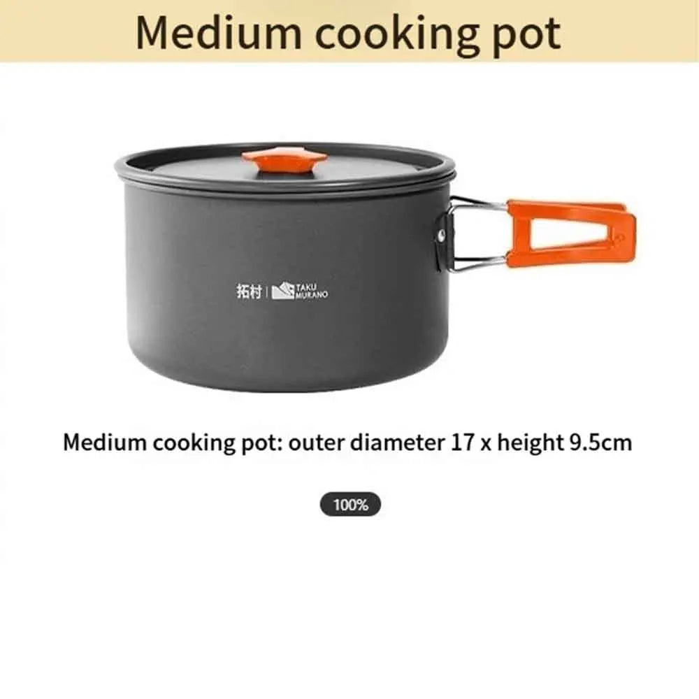 Ultralight Camping Cookware Set