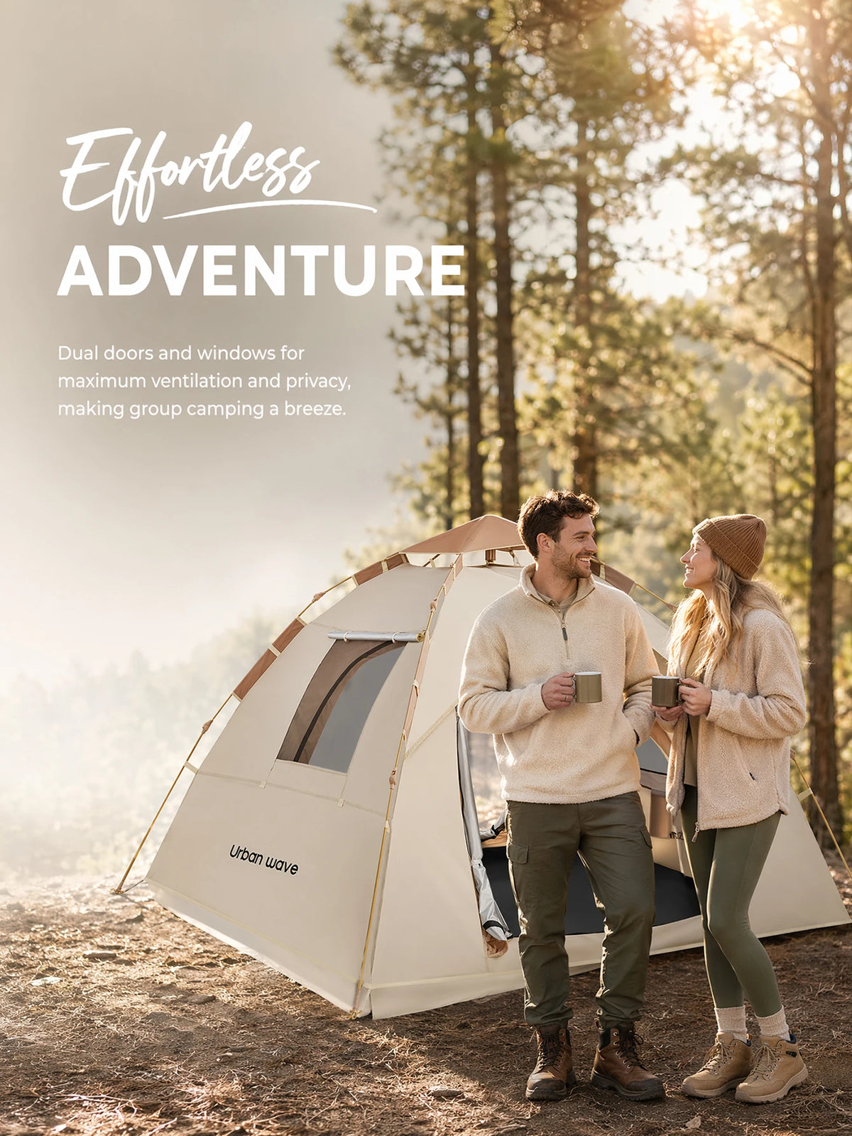 Automatic Waterproof Camping Tent