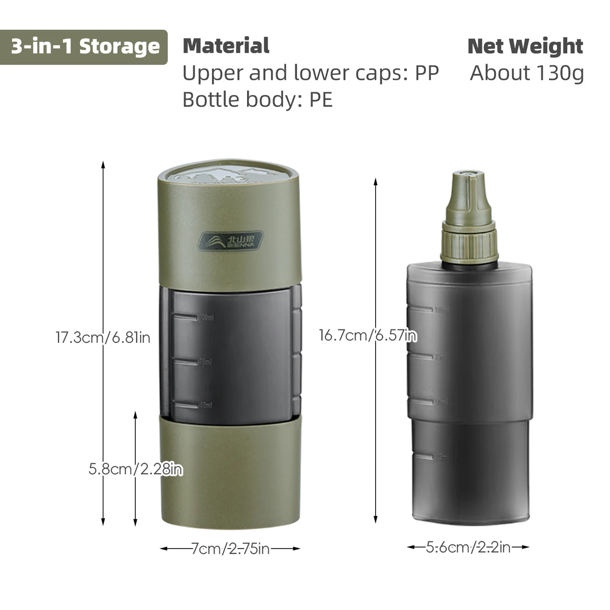 Portable Camping Sauce Dispenser