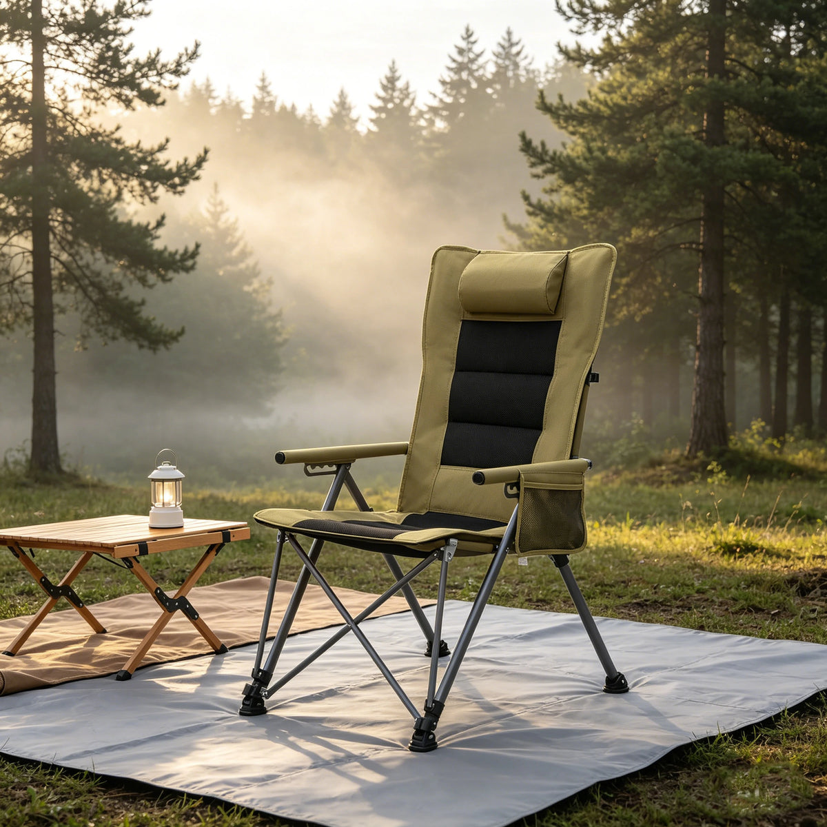 5-Position Reclining Camping Chair