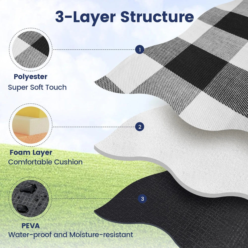 Extra-Large Waterproof Picnic Blanket