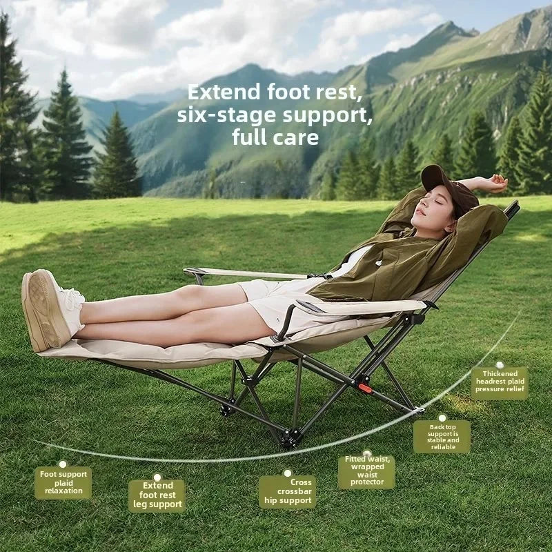 Adjustable Reclining Camping Chair